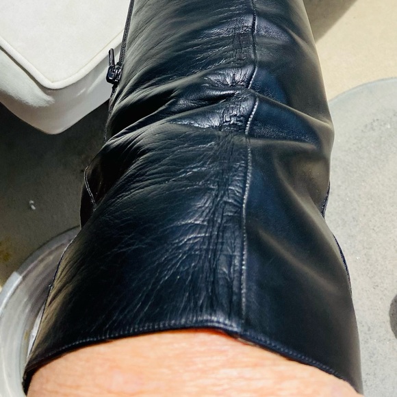 Kenneth Cole over-the-knee black kid boots (22.5” tall) - Picture 2 of 10